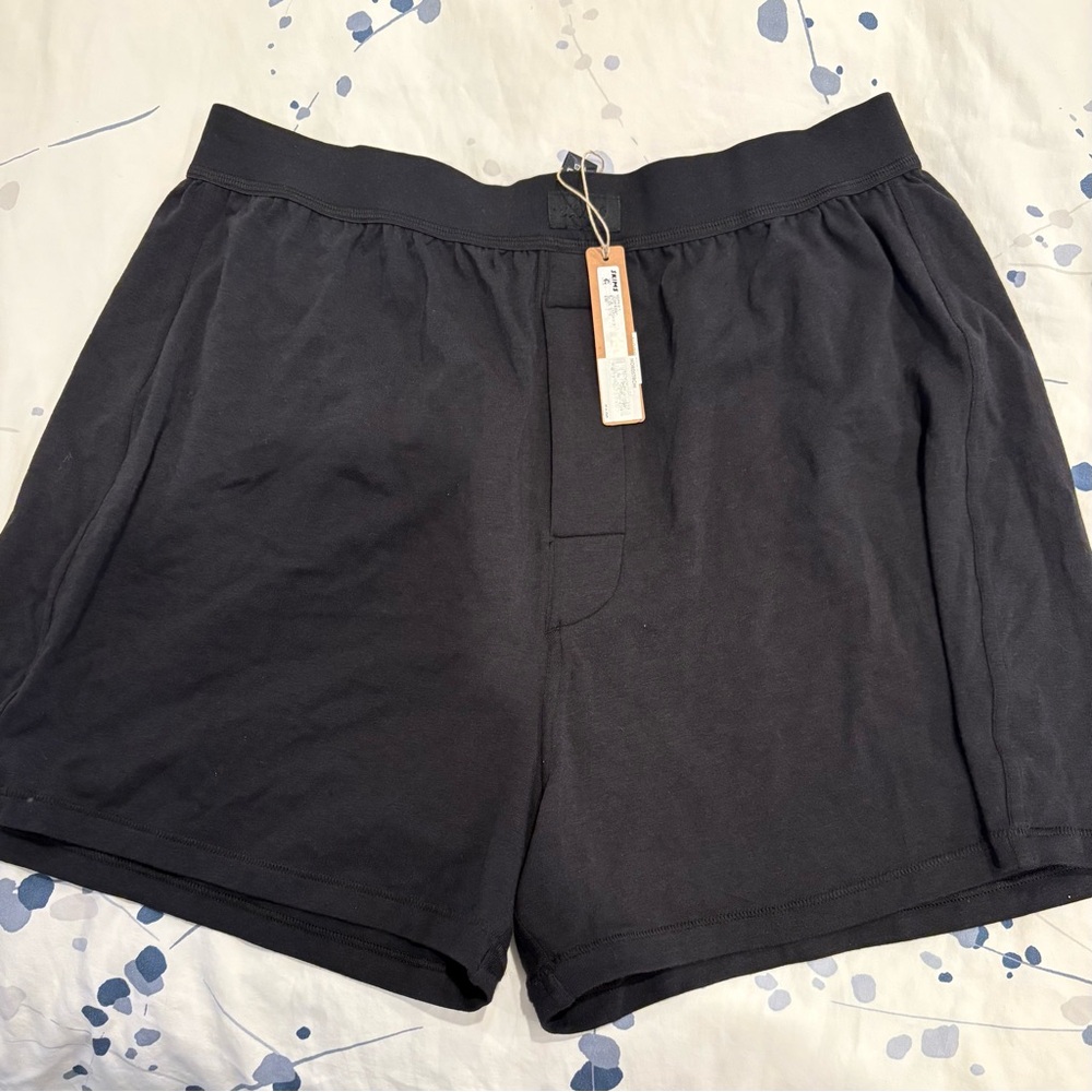 Black High-Waist Active Leggings - M